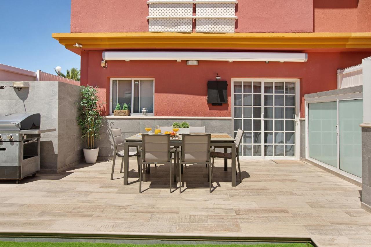 Villa Hyc Playa De Las Burras ماسبالوماس المظهر الخارجي الصورة